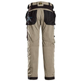 Snickers 6210 LiteWork 37.5 werkbroek holsterzakken - Khaki/Black