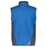 Dassy Fusion softshell bodywarmer - Azuurblauw/Antracietgrijs