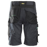 Snickers 6914 FlexiWork shorts - Steelgrey/Black