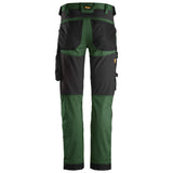 Snickers 6341 AllroundWork stretch werkbroek - Forestgreen/Black
