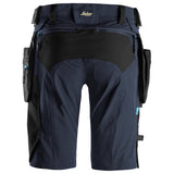 Snickers 6108 LiteWork shorts holsterzakken - Navy/Black