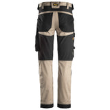 Snickers 6341 AllroundWork stretch werkbroek - Khaki/Black