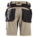 Snickers 6110 LiteWork 37.5 shorts holsterzakken - Khaki/Black
