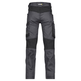Dassy Helix stretch werkbroek - Antracietgrijs/Zwart