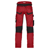 Dassy Dynax stretch werkbroek - Rood/Zwart