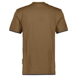 Dassy Kinetic t-shirt - Leembruin/Antracietgrijs