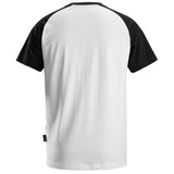 Snickers 2550 T-shirt AllroundWork - White/Black