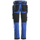 Snickers 6241 AllroundWork stretch werkbroek holsterzakken - Trueblue/Black