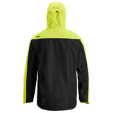 Snickers 1303 AllroundWork Waterdicht Shell Jack - Black/NeonYellow