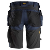 Snickers 6141 AllroundWork stretch shorts holsterzakken - Navy/Black