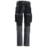 Snickers 6803 AllroundWork werkbroek - Steelgrey/Black