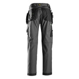 Snickers 6923 Vloerleggersbroek+ FlexiWork - Steelgrey/Black