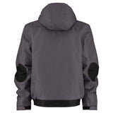 Dassy Austin canvas winterjas - Antracietgrijs/Zwart