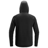 Snickers 8405 FlexiWork tussenlaag hoodie met rits - Black