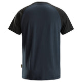 Snickers 2550 T-shirt AllroundWork - Navy/Black