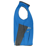 Dassy Fusion softshell bodywarmer - Azuurblauw/Antracietgrijs