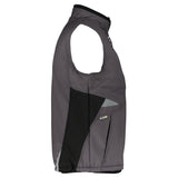 Dassy Fusion softshell bodywarmer - Antracietgrijs/Zwart