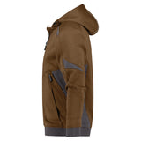 Dassy Lunax hoodie - Leembruin/Antracietgrijs