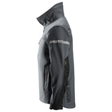 Snickers 1200 AllroundWork Softshelljack - Steelgrey/Black