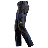 Snickers 6271 AllroundWork full stretch werkbroek holsterzakken - Navy/Black