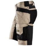 Snickers 6141 AllroundWork stretch shorts holsterzakken - Khaki/Black
