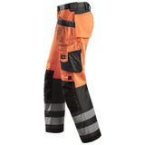 Snickers 3233 HighVis werkbroek holsterzakken - HighVisOrange/MutedBlack