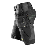 Snickers 6904 FlexiWork shorts holsterzakken - Steelgrey/Black