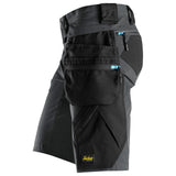 Snickers 6108 LiteWork shorts holsterzakken - Steelgrey/Black