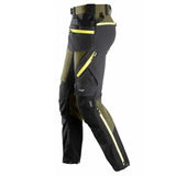 Snickers 6940 Stretch Werkbroek+ FlexiWork - Khakigreen/Steelgrey