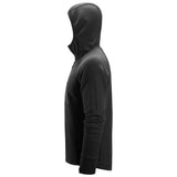 Snickers 8405 FlexiWork tussenlaag hoodie met rits - Black