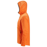 Snickers 8405 FlexiWork tussenlaag hoodie met rits - WarmOrange