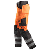 Snickers 3333 HighVis werkbroek - HighVisOrange/MutedBlack