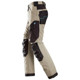 Snickers 6310 LiteWork 37.5 werkbroek - Khaki/Black