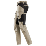 Snickers 6803 AllroundWork werkbroek - Khaki/Black