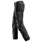 Snickers 6314 Canvas+ Werkbroek+ RuffWork - Steelgrey/Black