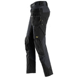 Snickers 6972 FlexiWork werkbroek holsterzakken - Steelgrey/Black