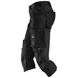 Snickers 6142 AllroundWork stretch pirate shorts holsterzakken - Black