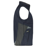 Dassy Fusion softshell bodywarmer - Nachtblauw/Antracietgrijs