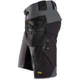 Snickers 6172 FlexiWork shorts holsterzakken - Steelgrey/Black
