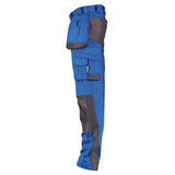 Dassy Magnetic werkbroek holsterzakken - Azuurblauw/Antracietgrijs