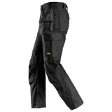 Snickers 6224 AllroundWork Canvas+ werkbroek holsterzakken - Black