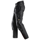 Snickers 6580 GORE-TEX Geïsoleerde Werkbroek+ FlexiWork - Black/Black