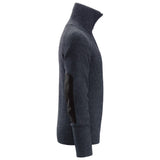 Snickers 2905 ½-Zip Wollen Sweater - Navy