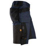 Snickers 6151 AllroundWork stretch loose fit shorts holsterzakken - Navy/Black