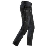 Snickers 6972 FlexiWork werkbroek holsterzakken - Steelgrey/Black