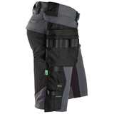 Snickers 6172 FlexiWork shorts holsterzakken - Steelgrey/Black