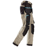 Snickers 6210 LiteWork 37.5 werkbroek holsterzakken - Khaki/Black