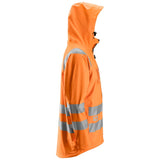 Snickers 8233 Regenjack PU High Visibility Klasse 3 - 5500 Orange