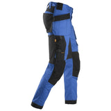 Snickers 6241 AllroundWork stretch werkbroek holsterzakken - Trueblue/Black
