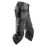 Snickers 6905 FlexiWork pirate shorts holsterzakken - Steelgrey/Black